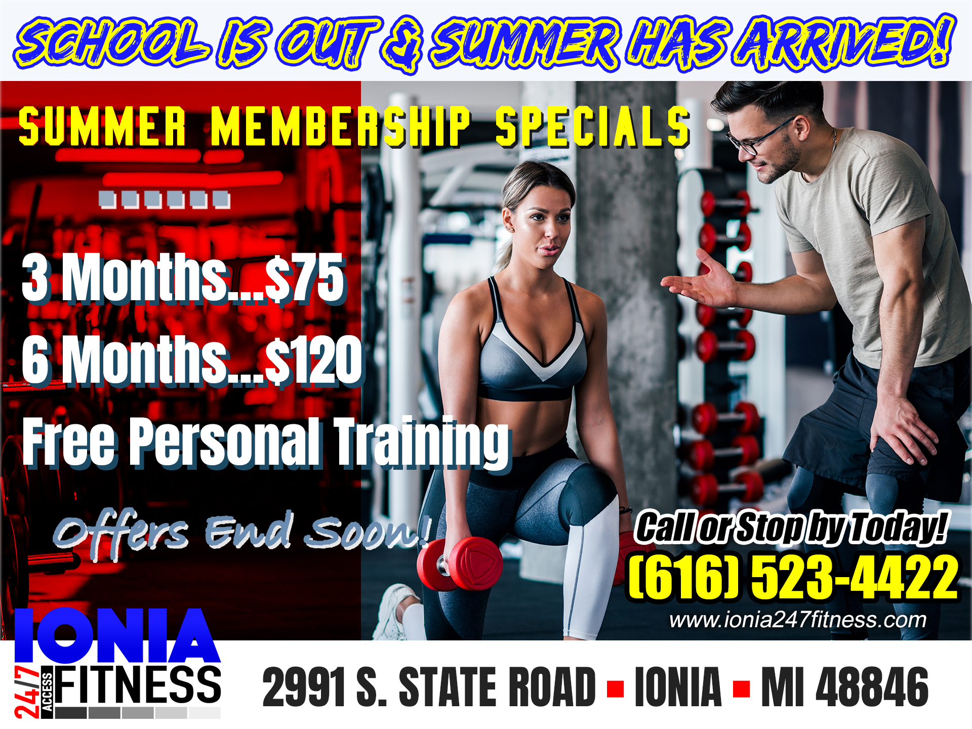 Summer Membership Specials Summer Membership Specials
